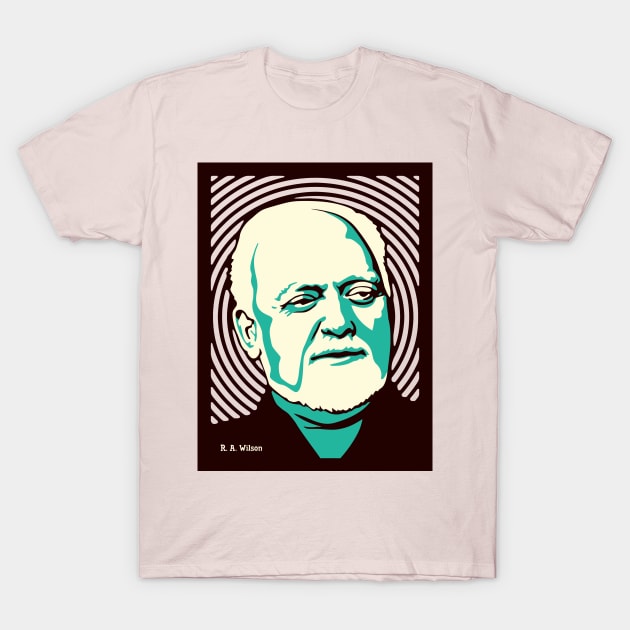 Robert Anton Wilson T-Shirt by NEOPREN